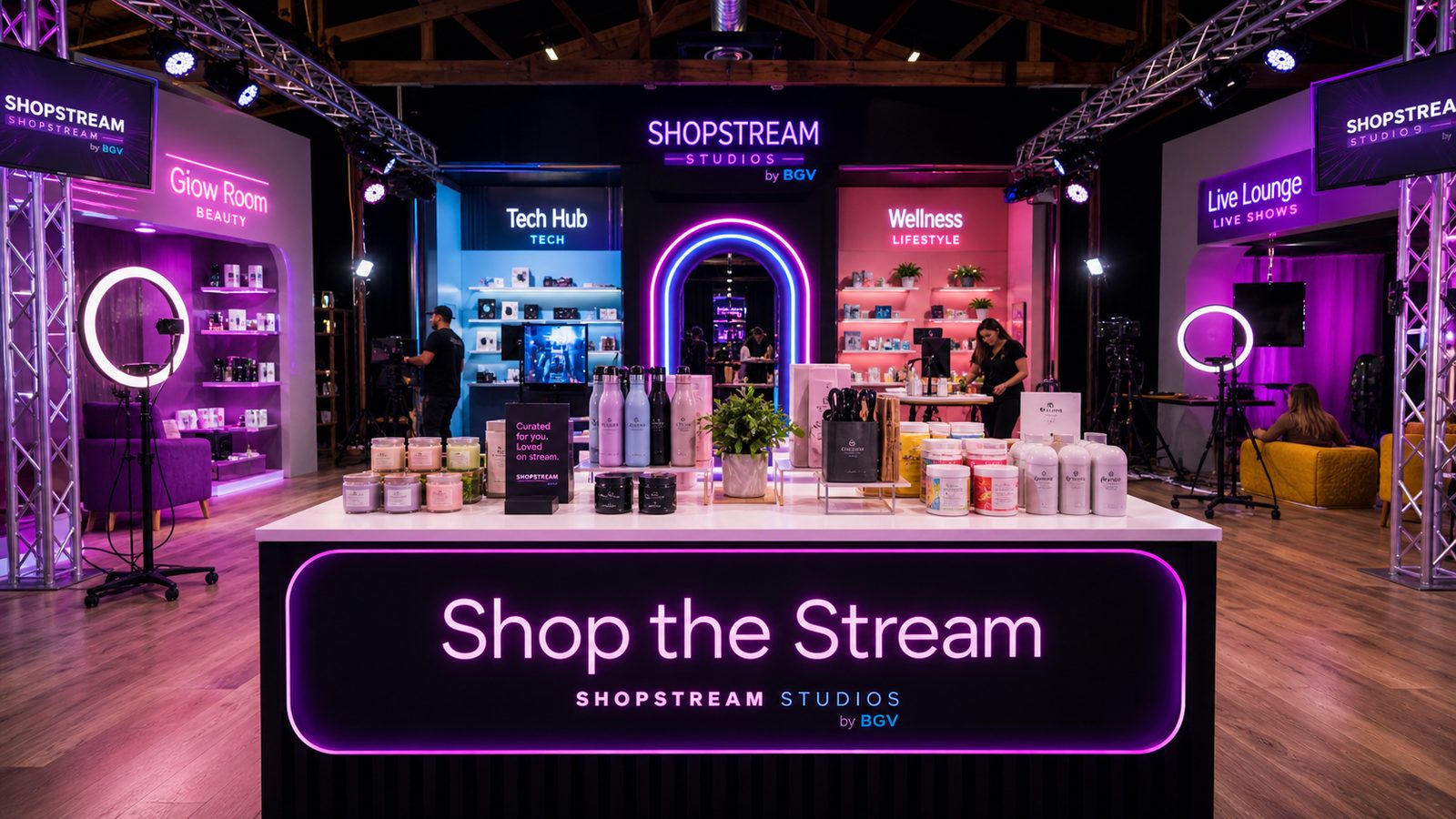 Shopstream Studios full floor
